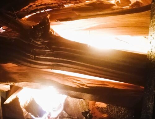 Das Feuer brennt